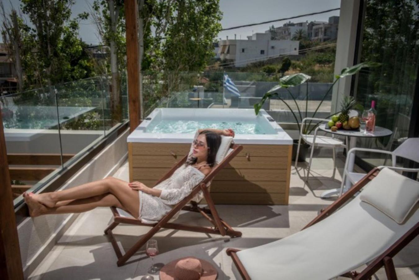 Vaya Suites By Omilos Hotels Amoudara Lasithiou Exteriör bild